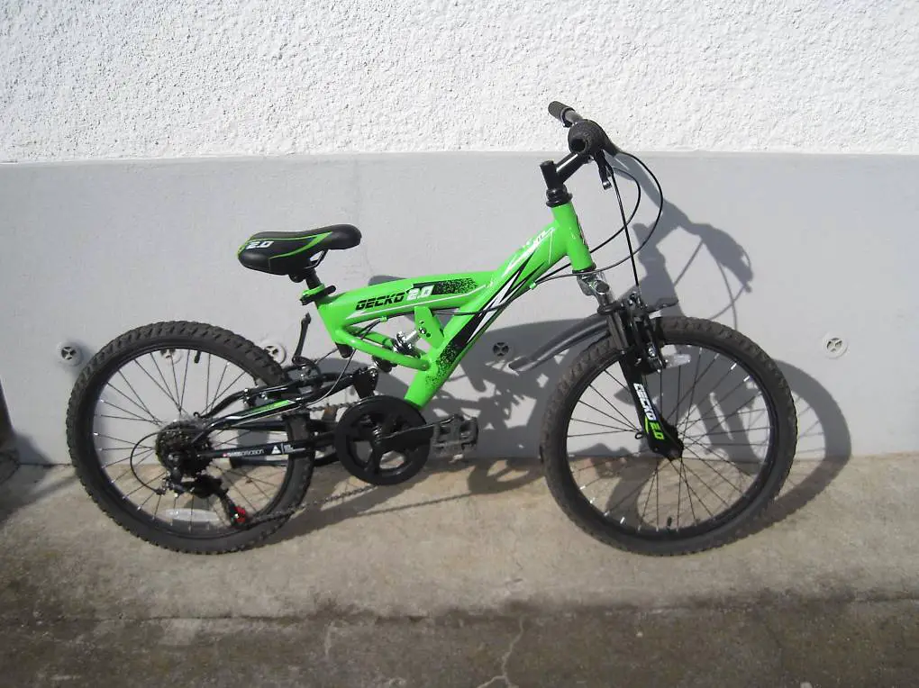Kindervelo MTB GECKO 2,0 20 Zoll / Knabenvelo Mountainbike