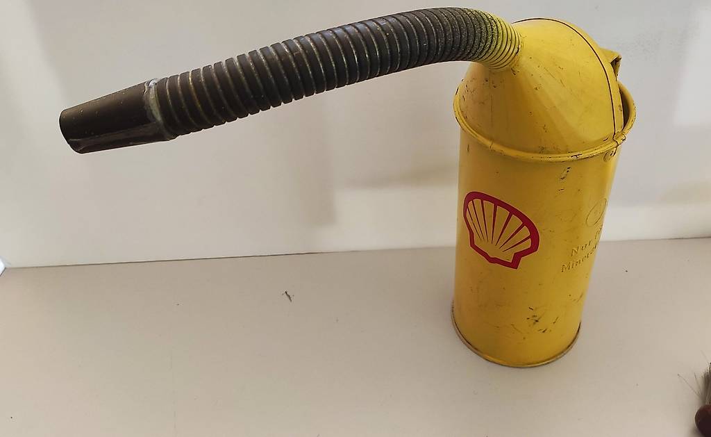 SHELL Vintage- Oelkanne