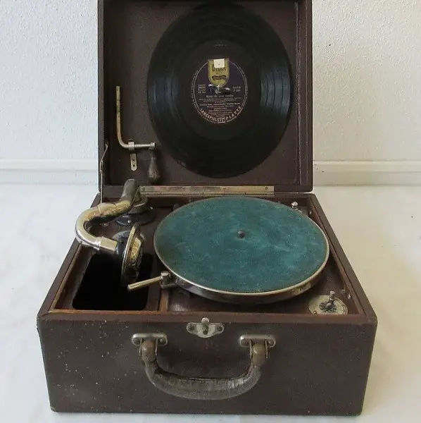  Grammophon Schallplattenspieler Limania