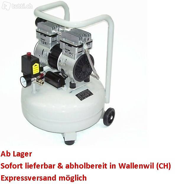  leiser Druckluft Kompressor 24L Flüsterkompressor ölfrei
