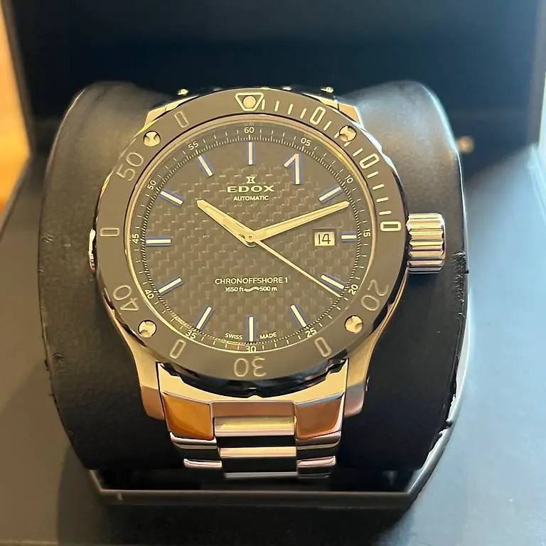 Edox Chronograph Offshore 1 Full Set 80099