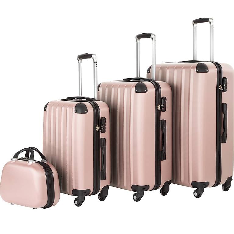 Hartschalenkoffer und Beauty-Case Set