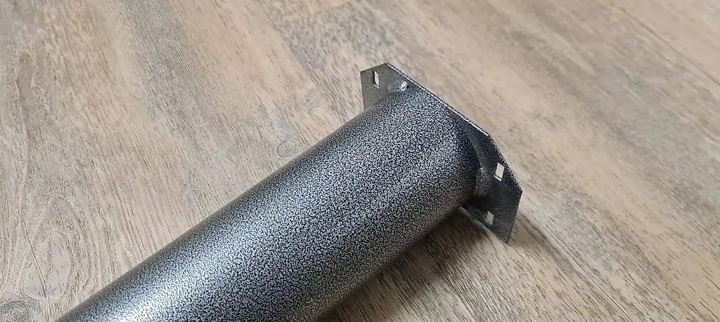 Tischbeine Metall grau