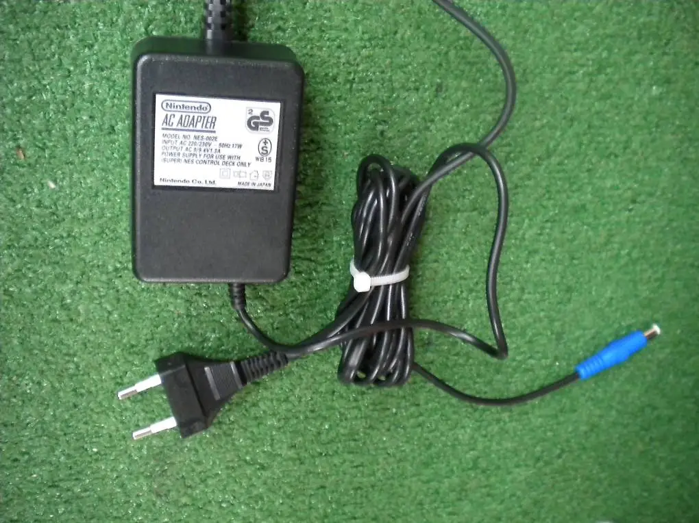 Nintendo NES und Super Nintendo original Netzkabel