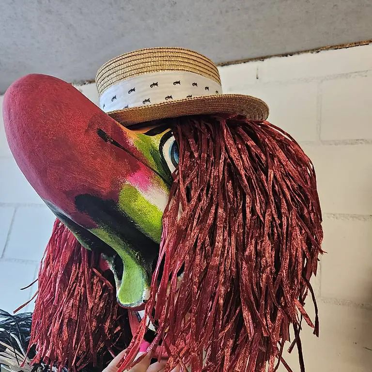 Fasnacht Waggis Larve für Kindern und Jugendliche