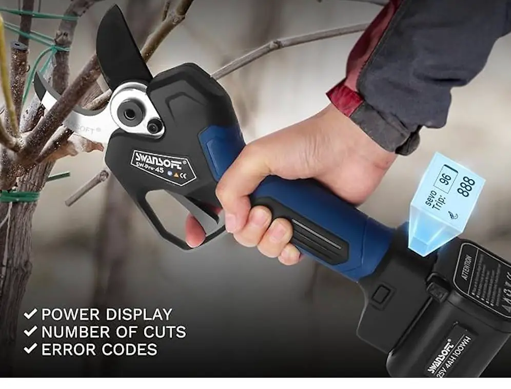 Kabellosen Gartenschere