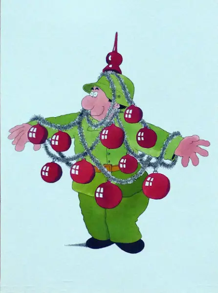 Pécub alias Pier-Paolo Pugnale (1955) Cartoonist - Zeichnung