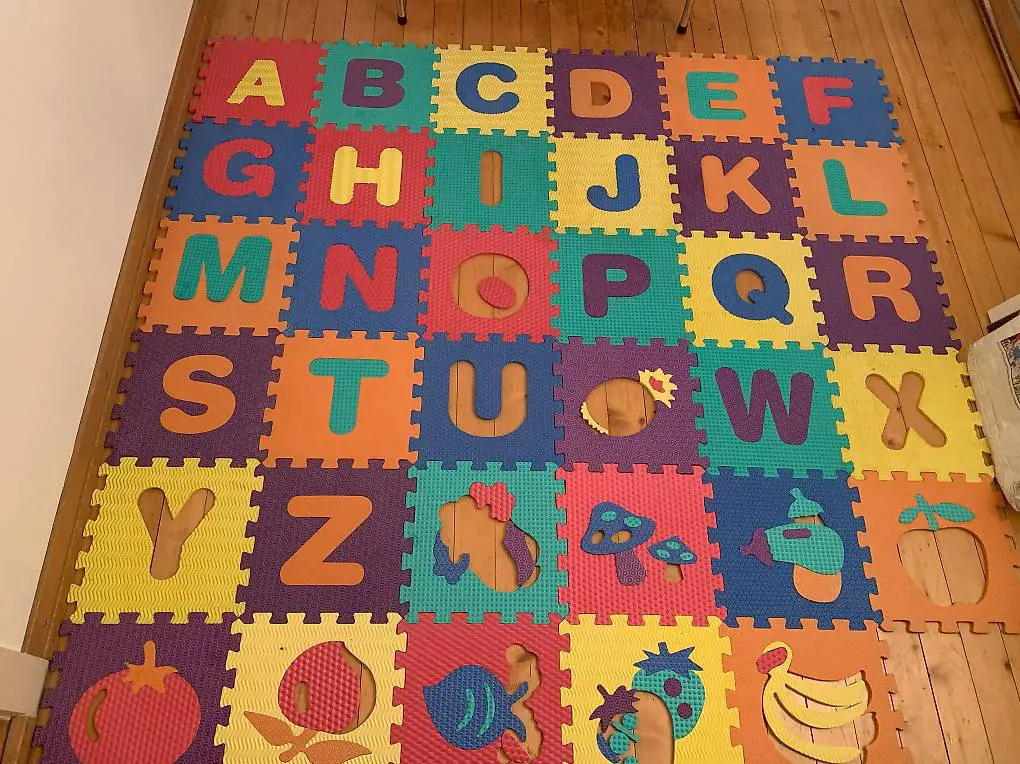 Puzzlematte Spielmatte Spiel Teppich Matte