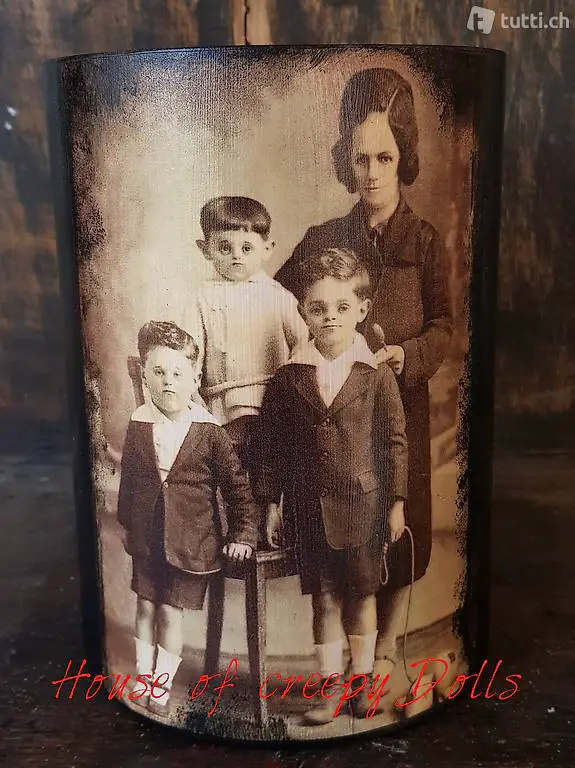  halloween/ horror windlicht/ vase 1