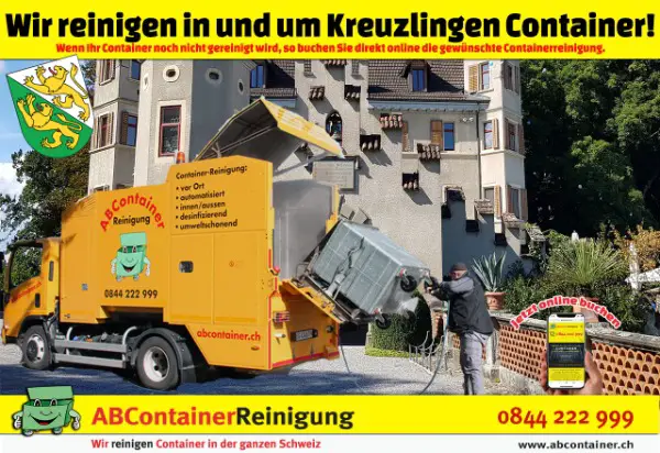 ContainerReinigung Kreuzlingen wir reinigen sämtliche Container