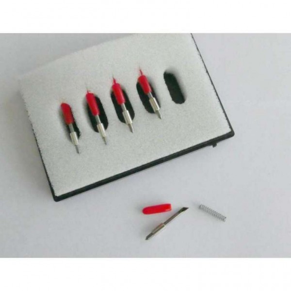 5 STK. SCHNEIDEMESSER TYP GRAPHTEC(R) CB15