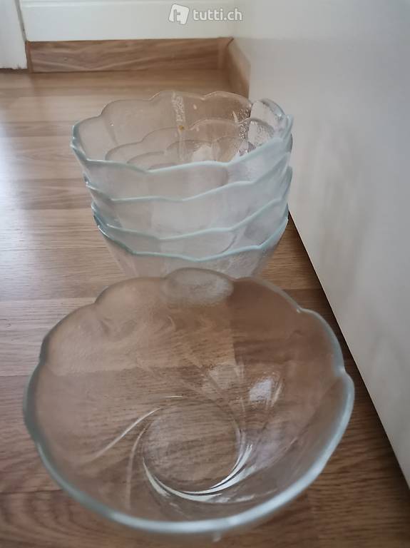 Glasschalen Neu Dessert oder Salat, Apero