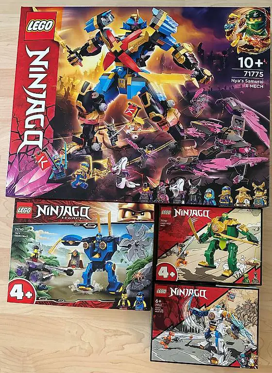 LEGO Ninjago 4 Sets
