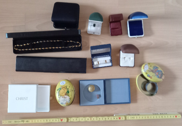 Schmuck Schachteln und Accessoires