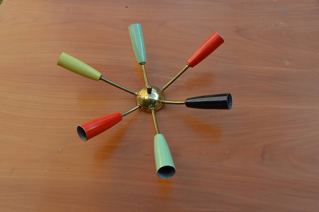Sputnik, Rockabilly, Tütenlampe aus den 50/60er Jahren