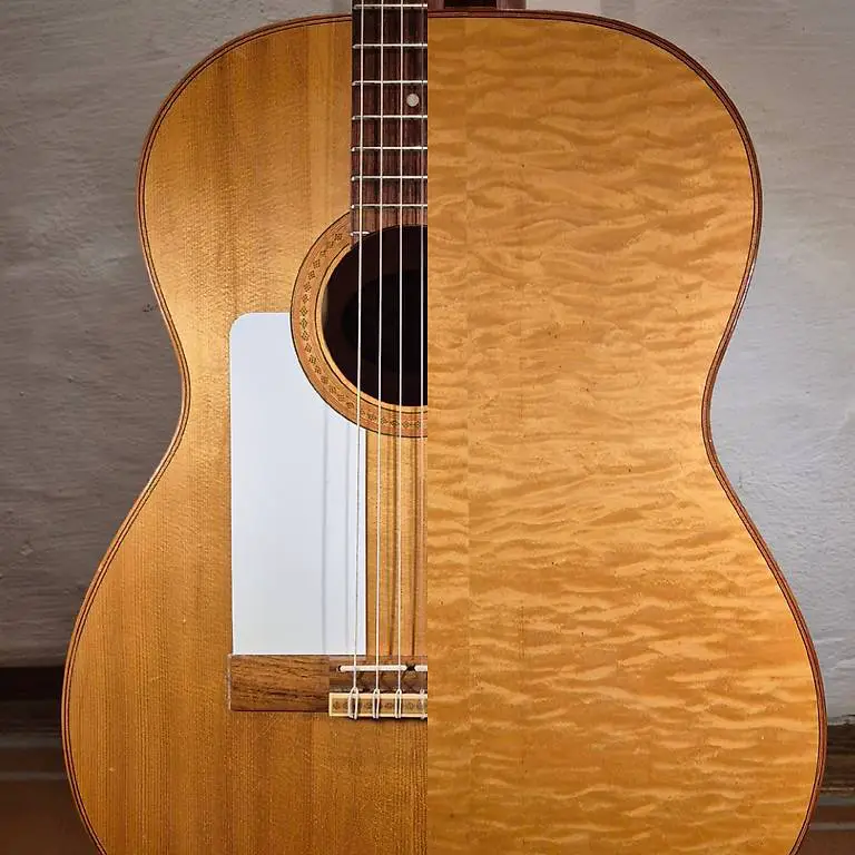 Vintage Flamenco Gitarre Luigi Mozzani