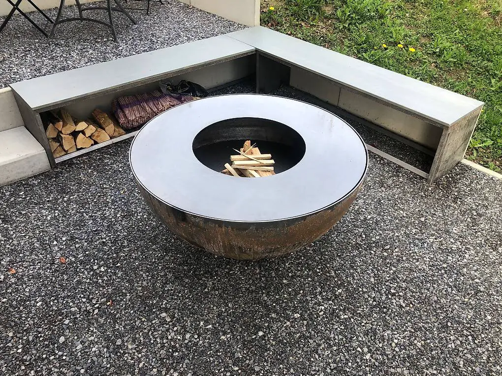 Feuerkugelgrill Spez. mit 12mm Grillring