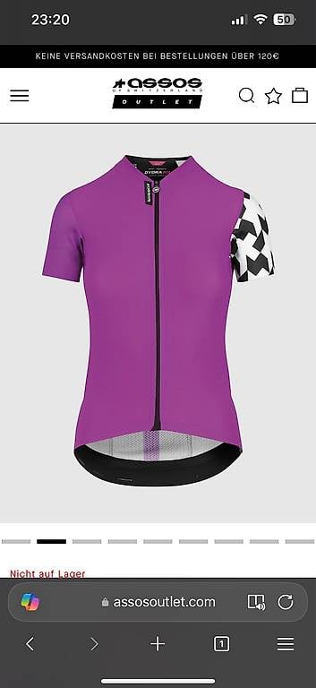 Velotrikot Assos Damen