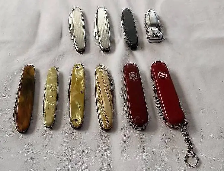 Grosse Sammlung antike Sackmesser Solingen Wenger