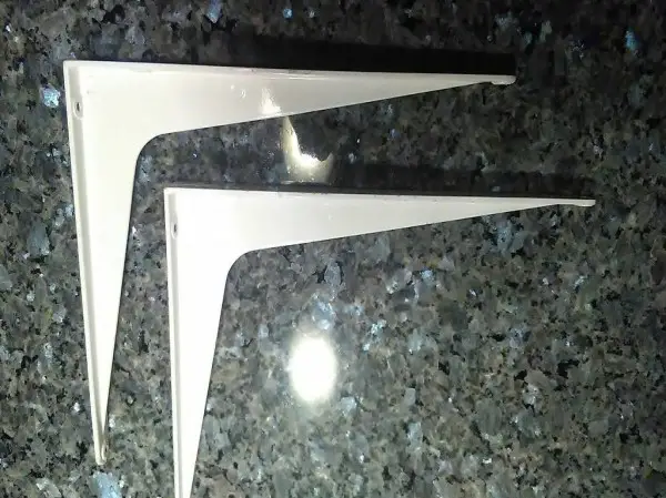 zwei starcke Alu Montagewinkel 30 x 35 cm