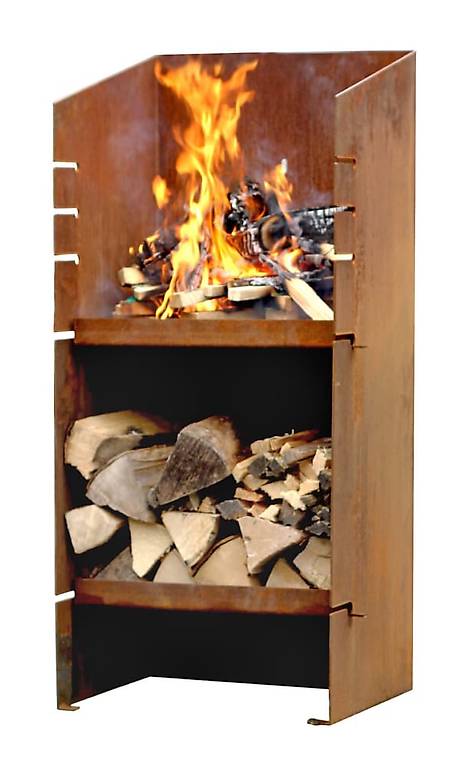 Nouvel Gartengrill / Feuersäule