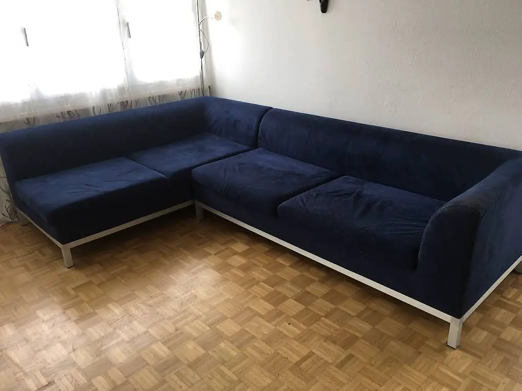 Polstergruppe, mit ausziehbarem Doppel- Bett