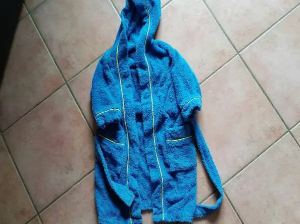 accappatoio 4/6 anni