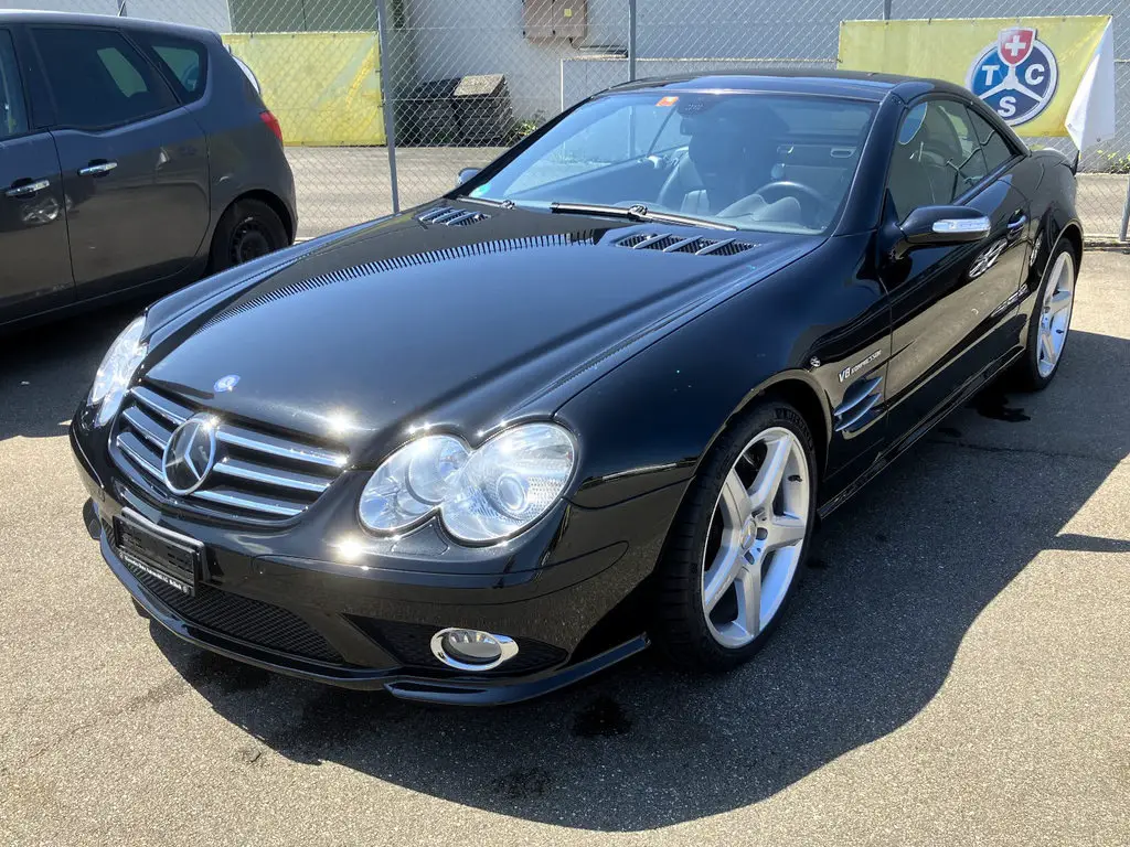 mercedes-benz sl-klasse r230 cabriolet sl 55 v8 amg