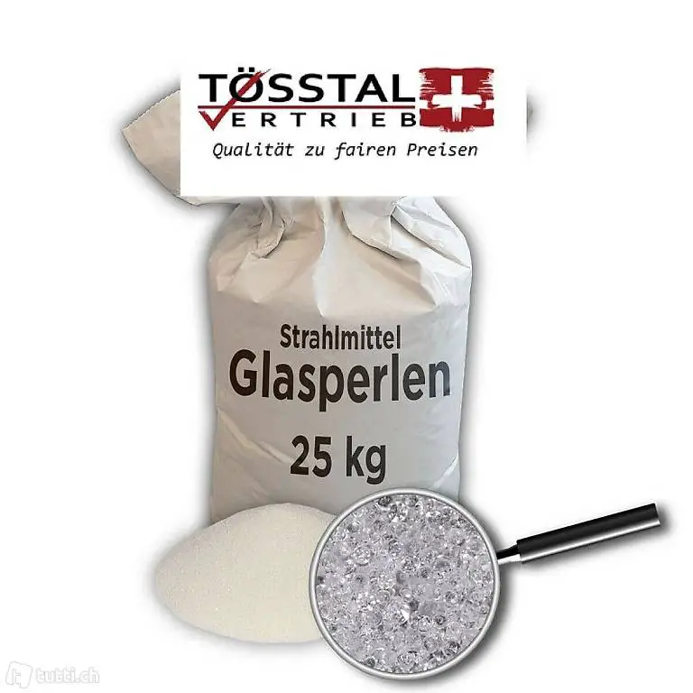  Glasperlen 25kg (0,09 - 0,15 mm)