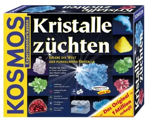 KOSMOS Experimentierkasten Kristallzucht Baukasten Wunder