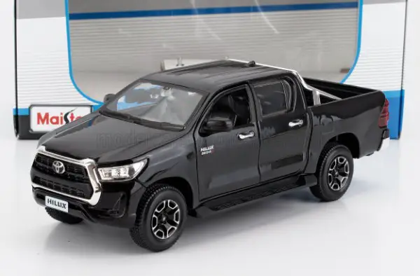 NEU: Toyota Hilux VIII Pick Up Doka Phase III seit 2020 schwarz