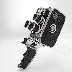 Paillard Bolex b8l 8 mm Doppelfilmkamera mit 2 Objektiven -