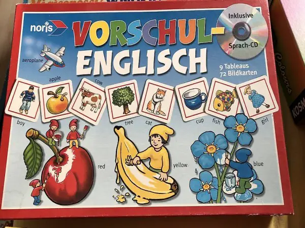Vorschul Englisch Spiel Kinder mit CD macht grossen Spass