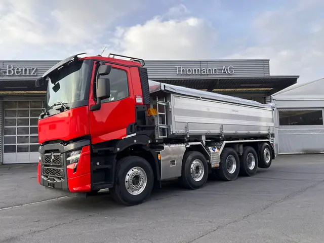 RENAULT / RENAULT TRUCKS, C520 10x4 NLA mit Trösch 3-Seitenkipper, 3-Seitenkipper