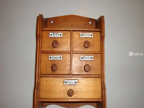 Gewürzgänterli Schublade