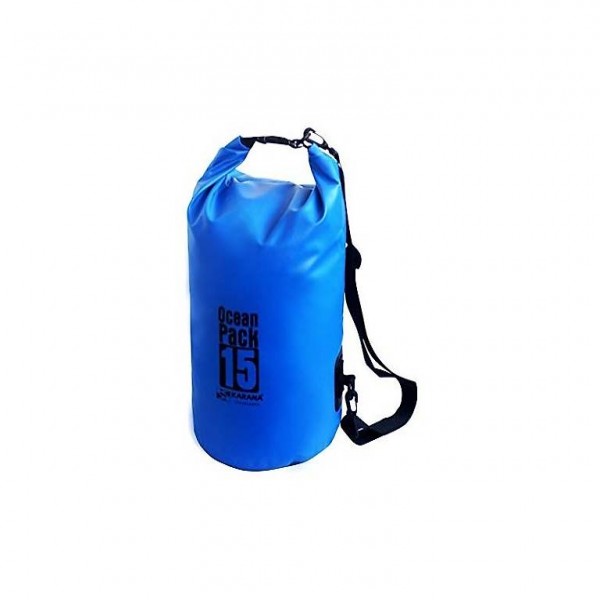  Seesack Strandtasche wasserdicht Outdoor 15L Blau