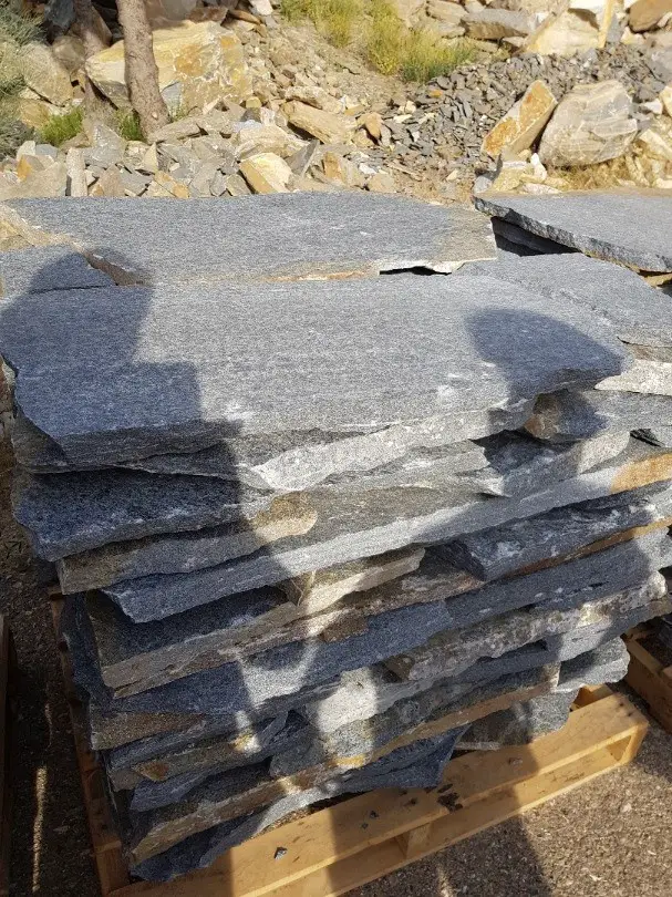 Quarzit Gartenplatten Polygonalplatten wild 2-3cm/ 15m2