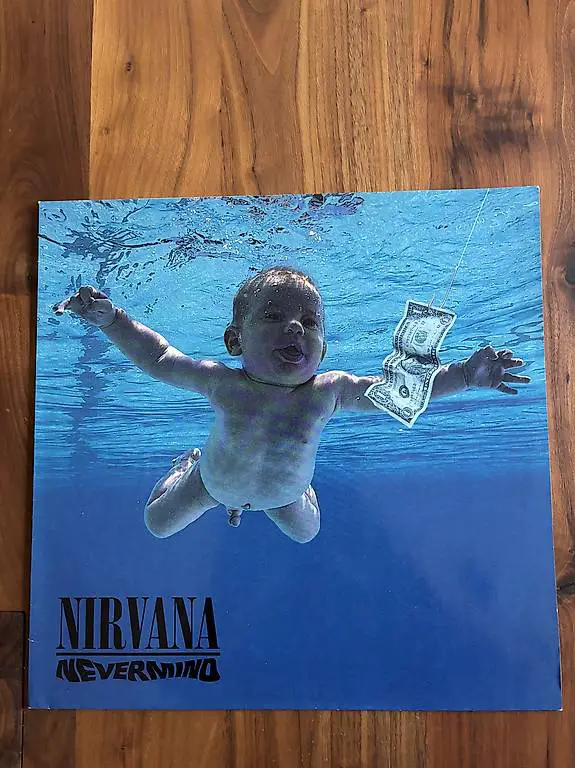 Nirvana Schallplatte 1. Druck
