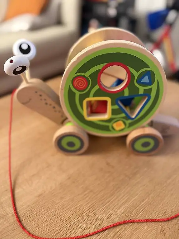 Holzspielzeug Hape Schnecke