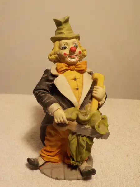 Clown Figur aus Polyresin