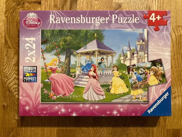 2 Ravensburger Puzzles à 24 Teile; Zauberhafte Prinzessinnen