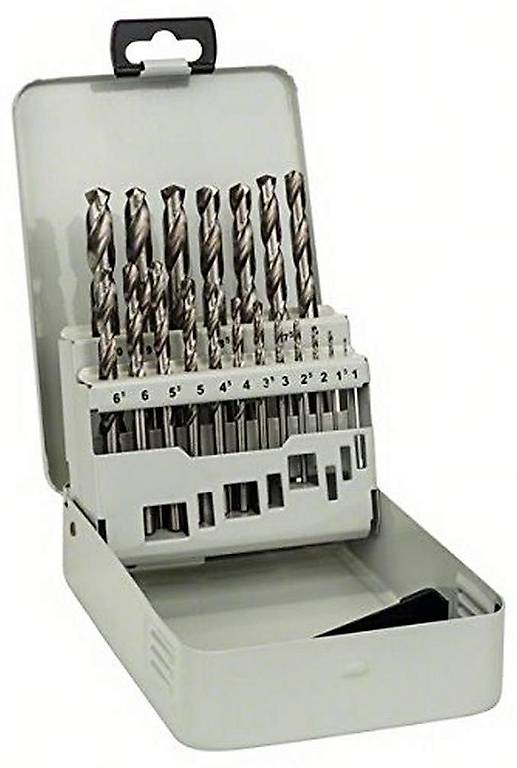 Professional 19tlg. Metallbohrer-Set HSS-G