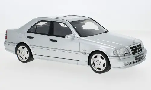NEU: Mercedes-Benz C36 AMG W202 1993-1997 silber met. 1:18