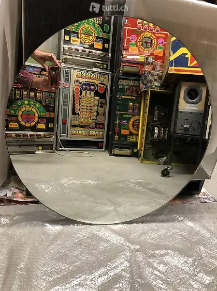 grosser runder 80 cm Wandspiegel