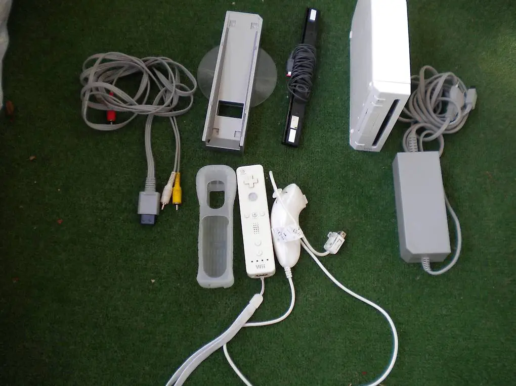 Nintendo Wii Konsole für den Kinderzimmer ein komplettes Set