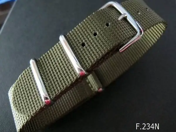 234N Militär Nylon Uhrenarmband