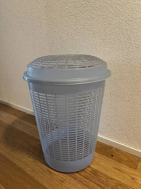 Wäschekorb blau/grau