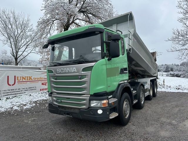 SCANIA, G450 8x4 Kipper, Rückwärtskipper