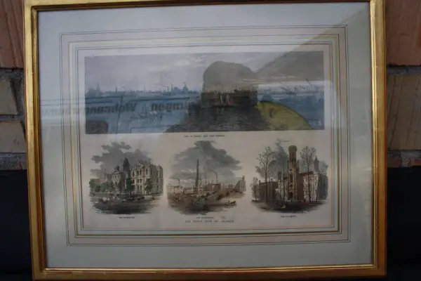 Die Feuerbrunst in Chiacago