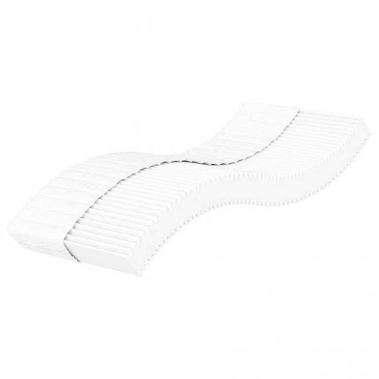 Schaumstoffmatratze Weiss 80x200 cm Härtegrad H2 H3